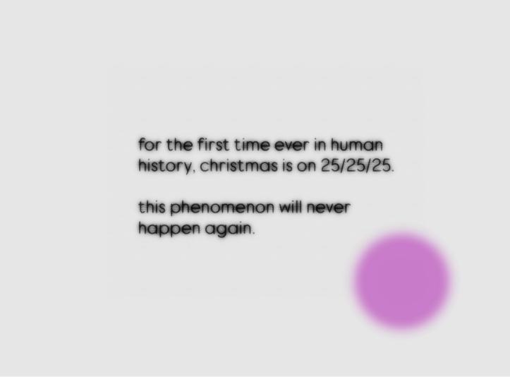 25TH DECEMBER 2025 Tere 4me4you